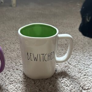 Rae Dunn Bewitched Mug with Green Interior